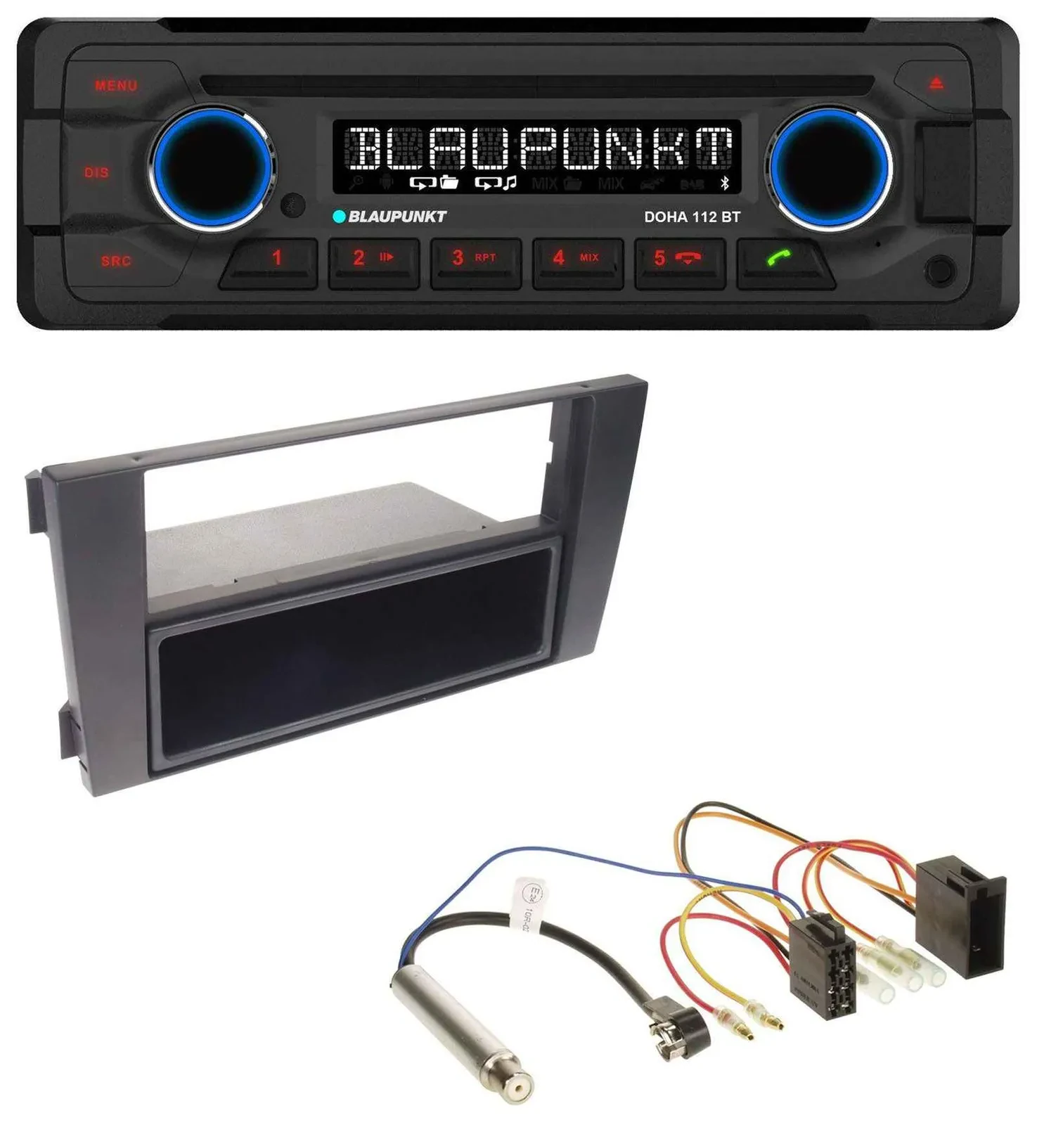 Blaupunkt AUX MP3 CD Bluetooth USB Autoradio für Audi A6 C5 2001-2005 Symphony I