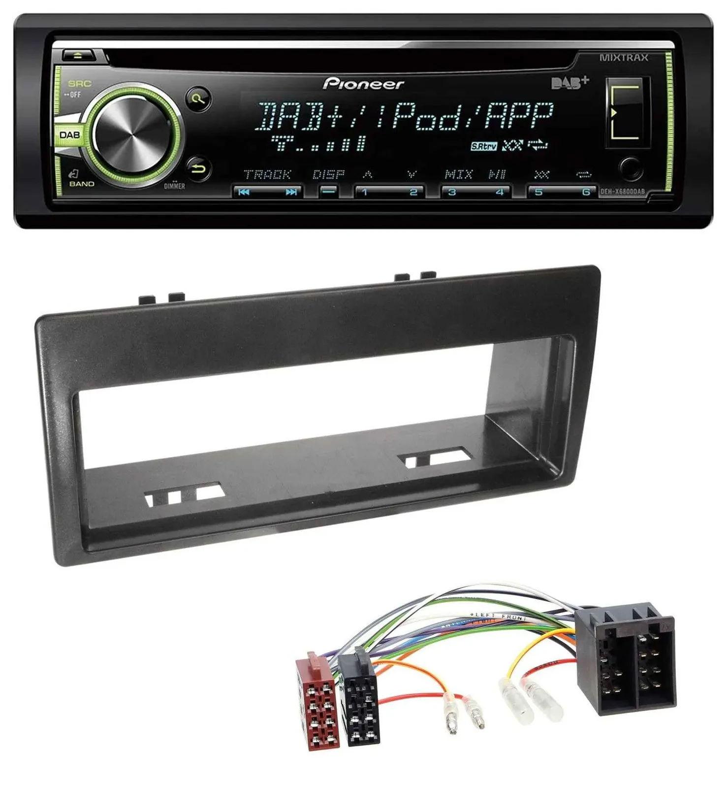 Pioneer DAB USB MP3 AUX CD Autoradio für Citroen Xantia (1999-2003)