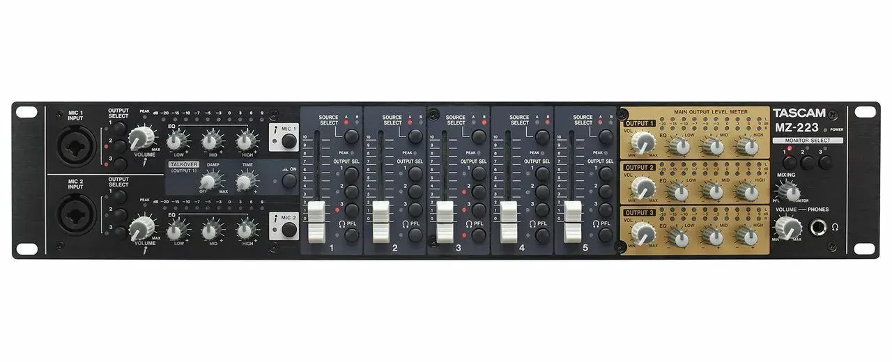 Рэковый микшер Tascam MZ-223
