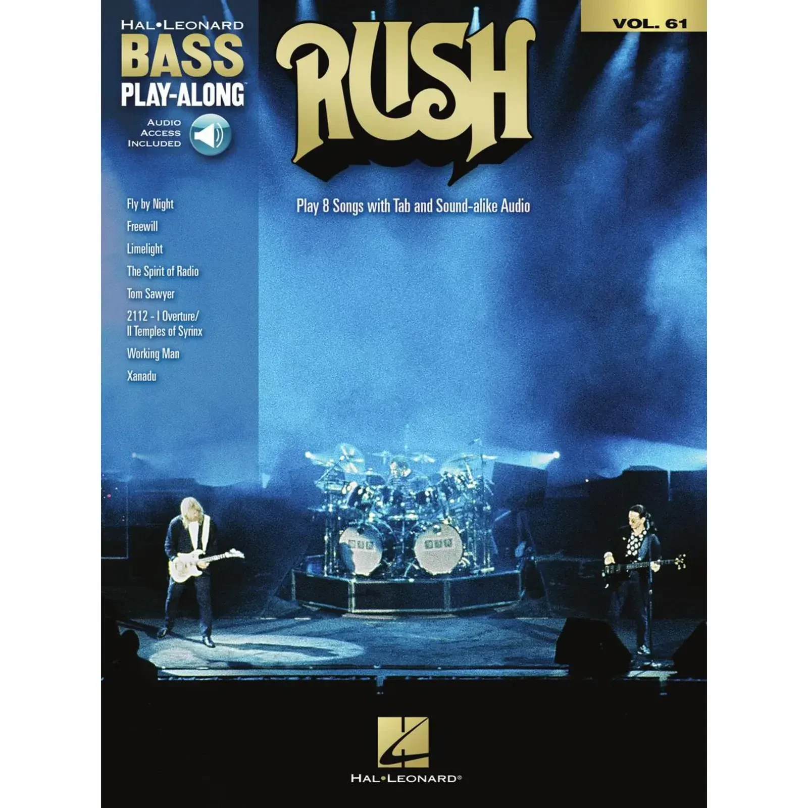 Сборник песен Hal Leonard Bass Play-Along Volume 61: Rush