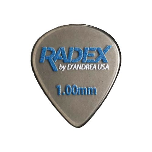 Медиаторы D'Andrea Radex RDX351 1.00, 6 штук, 1.0 мм