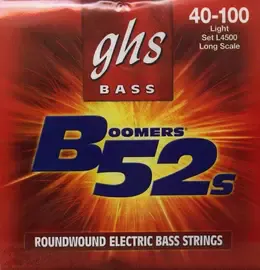 Струны для бас гитары GHS L4500 Boomers 40-100