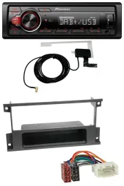 Pioneer 1DIN MP3 DAB USB AUX Autoradio für Suzuki Liana, Ignis (2000-2003)