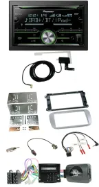 Pioneer CD USB Lenkrad Bluetooth 2DIN DAB Autoradio für Ford Galaxy C-Max Focus