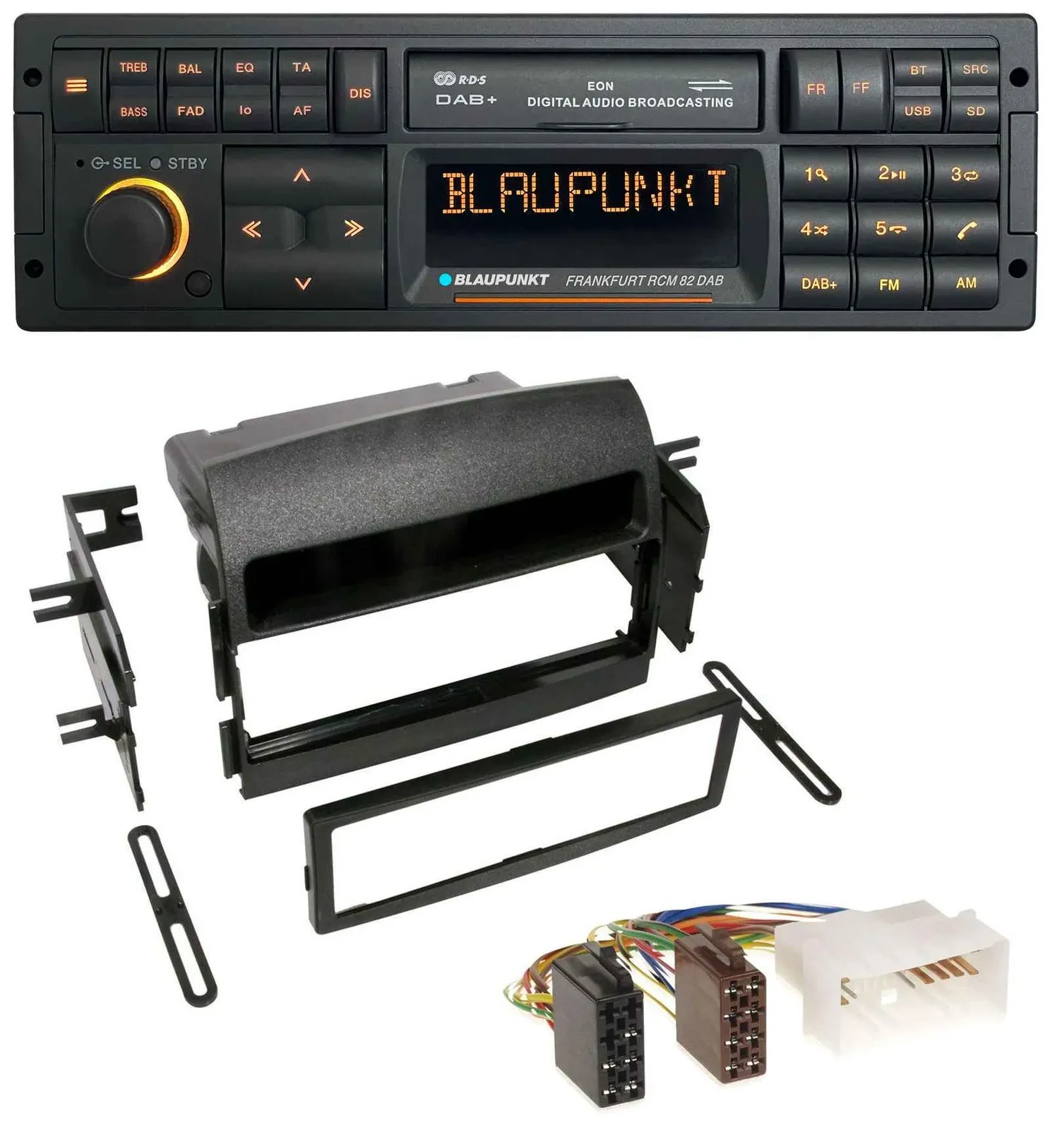 Blaupunkt USB DAB SD MP3 Bluetooth Autoradio für Hyundai Sonata (NF, 2005-2008)