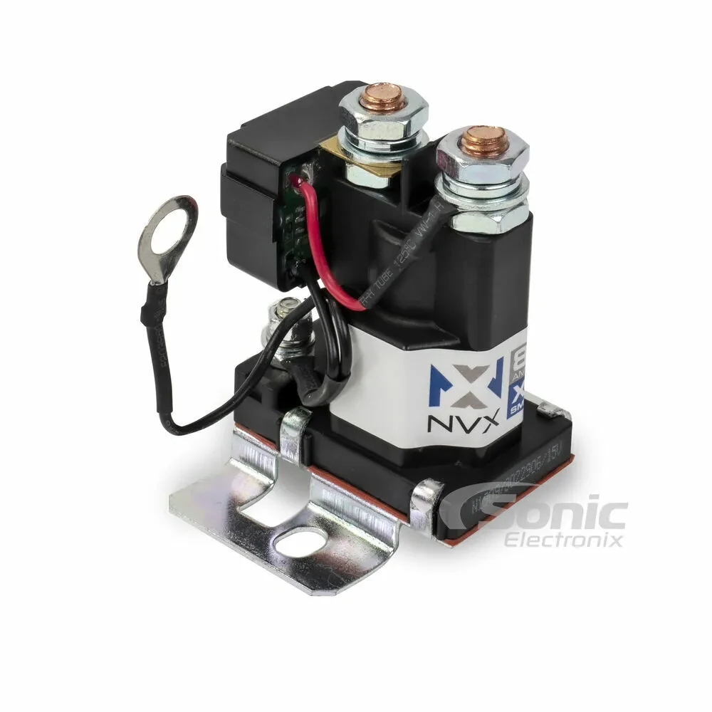 NVX [XSBI80] 12V 80 Amp Dual Battery Voltage Sensitive Smart Isolator Relay