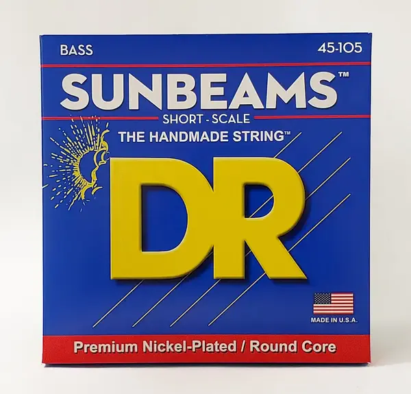 Струны для бас-гитары DR Strings SUNBEAM DR SNMR-45, 45 - 105
