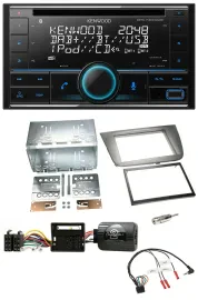 Kenwood CD 2DIN DAB USB Lenkrad Bluetooth Autoradio für Seat Altea Altea XL Tole