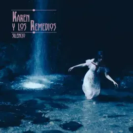 Виниловая пластинка Karen Y Los Remedios - Silencio - Black & Blue Galaxy Effect [New Vinyl LP] Blac