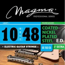 Струны для электрогитары Magma Strings GE150ED Coated Nickel Plated Steel 10-48