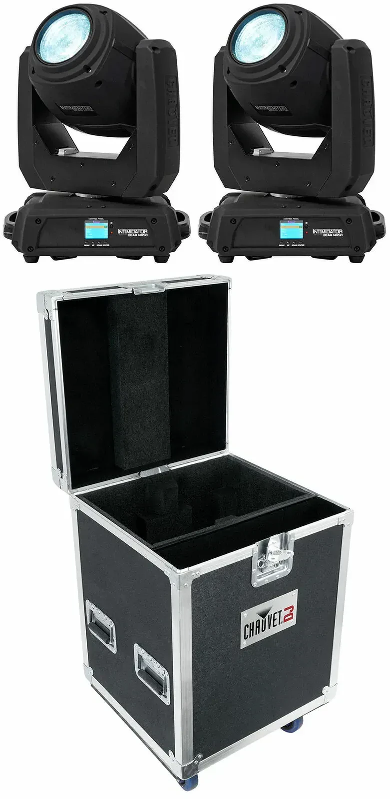 Прибор с полным движением Chauvet DJ Intimidator Beam 140SR DMX с кейсом (пара)