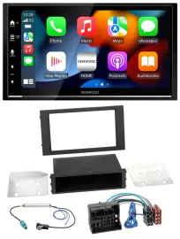 Kenwood DAB USB Bluetooth 2DIN MP3 Autoradio für Seat Leon (ab 2014)