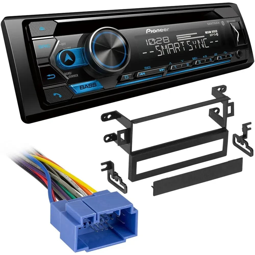 Автомагнитола для Honda Accord 1998–2002 Pioneer Single DIN (набор)
