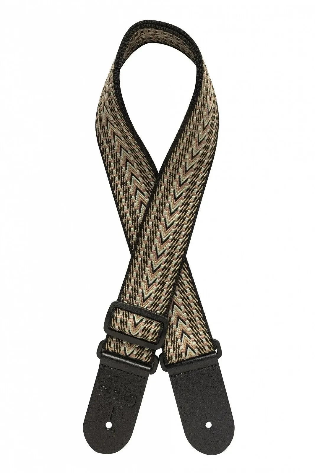 Ремень для гитары Stagg SWO COT RAF GRE