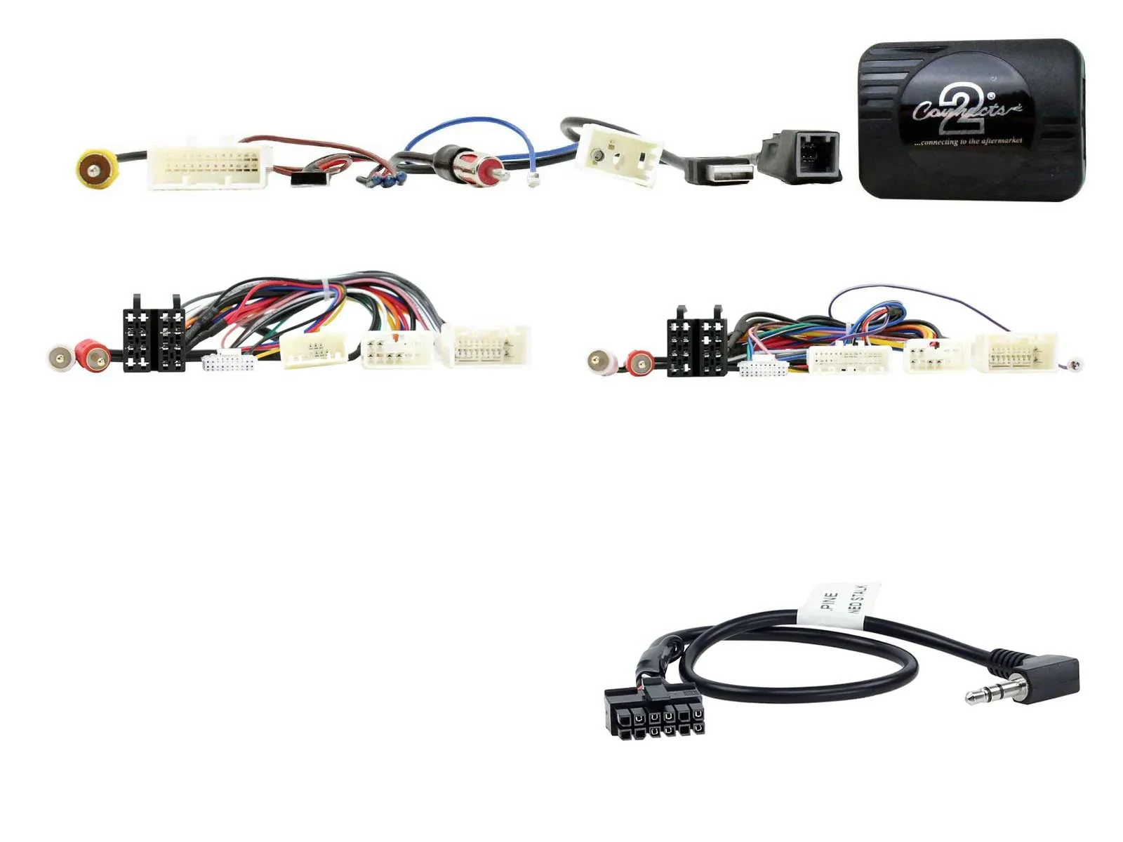 Connects2 Lenkradadapter für Toyota Verso RAV4 Prius Yaris Avensis Alpine
