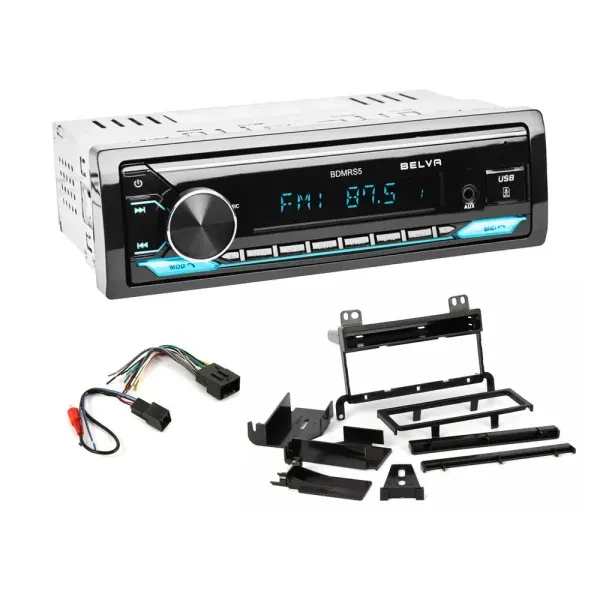 2001-2003 Ford Escape Single DIN Radio Package (For Amplified) | Belva