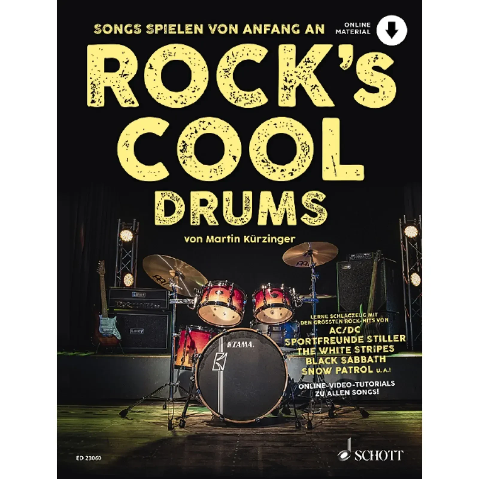 Учебное пособие Schott Music Rock's Cool Drums