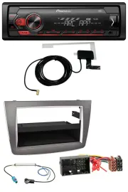 Pioneer 1DIN USB DAB MP3 AUX Autoradio für Alfa Romeo Mito ab 14 955 silber
