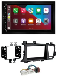 Автомагнитола ESX 2DIN, DAB, USB, MP3, Bluetooth для Kia Optima (с 2012)