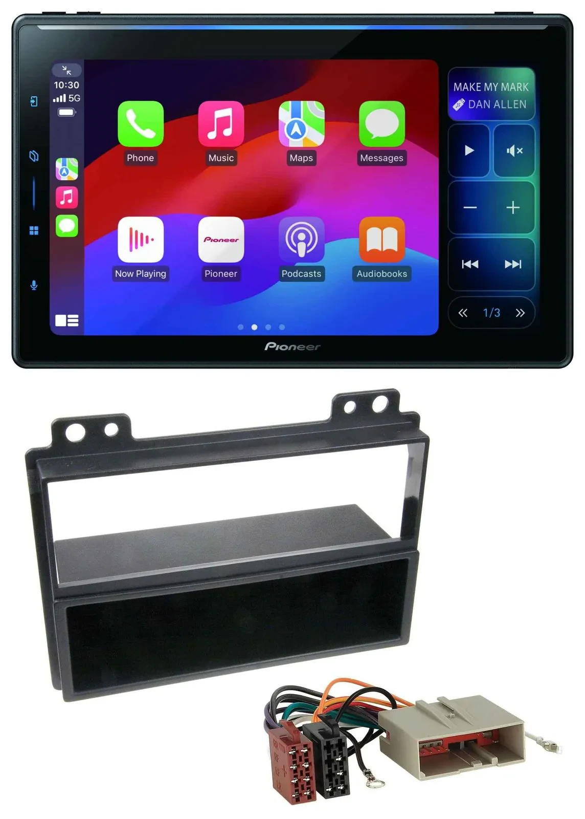 Pioneer Bluetooth DAB MP3 USB Autoradio für Ford Fiesta 03-05 Fusion 02-05