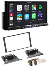 Alpine 2DIN DAB USB MP3 Bluetooth Autoradio für Kia Sorento BL 2006-2009