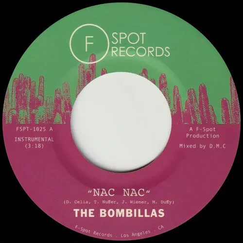 Виниловая пластинка Bombillas - Nac Nac b / w Senebi [New 7" Vinyl]