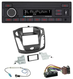 Blaupunkt MP3 AUX USB 1DIN Autoradio für Ford Focus (DYB, 2011-2014)