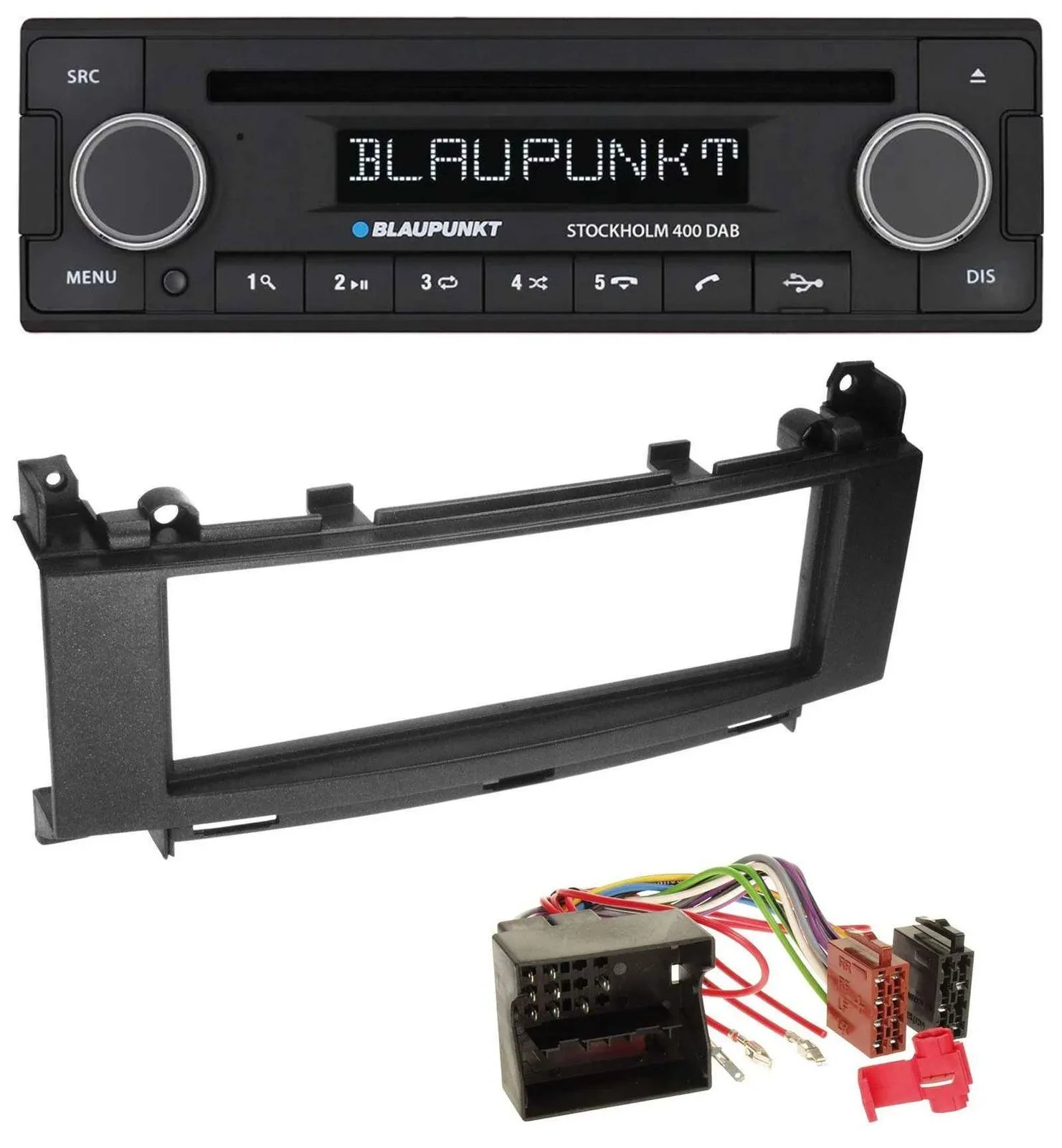 Blaupunkt MP3 Bluetooth DAB CD USB Autoradio für Mercedes A-Klasse W169 B-Klasse