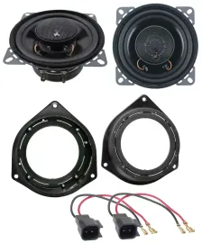 Dietz 80Watt 10cm 2-Wege Lautsprecher für Ford Ka ab 09 Ablage Heck Hintere Tür