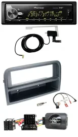 Автомагнитола для Fiat Croma 2005–2010 Pioneer Bluetooth, DAB, USB, совместима с управлением на руле