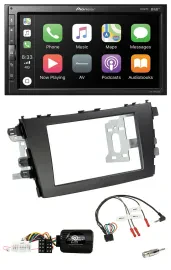 Автомагнитола Pioneer 2DIN, DAB, Bluetooth, USB, для Suzuki Celerio LF (с 2014), поддержка кнопок на руле