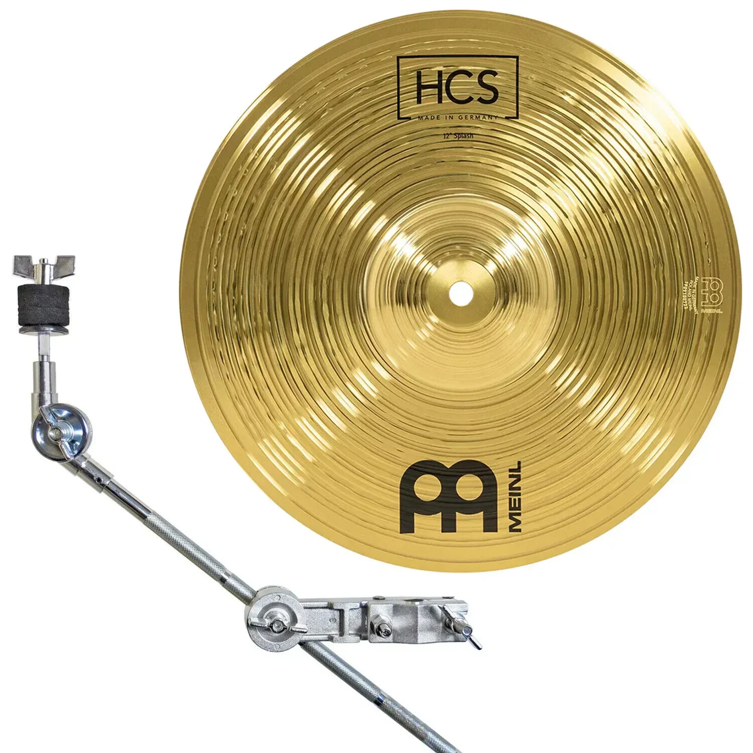 Тарелка барабанная MEINL 12" HCS Splash с держателем