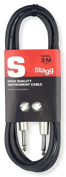 Инструментальный кабель Stagg Deluxe SGC1,5DL 1.5 м