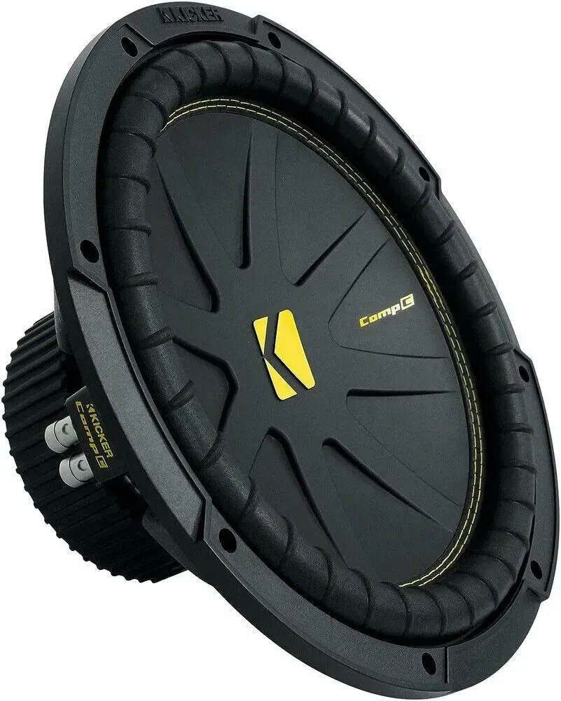 Сабвуфер для авто Kicker 50CWCS124 12" 300W RMS, 4 Ом, 1 катушка