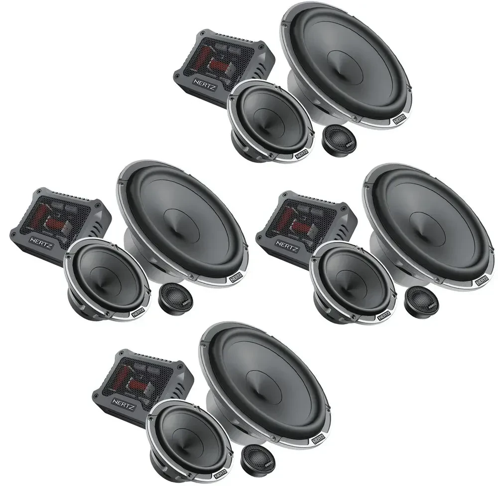 Hertz MPK163.3 (2-Pairs) 300W RMS 6.5" Component Car Speaker System