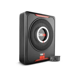 DS18 SQBASS8 8" Amplified Underseat Subwoofer with Bass Remote
