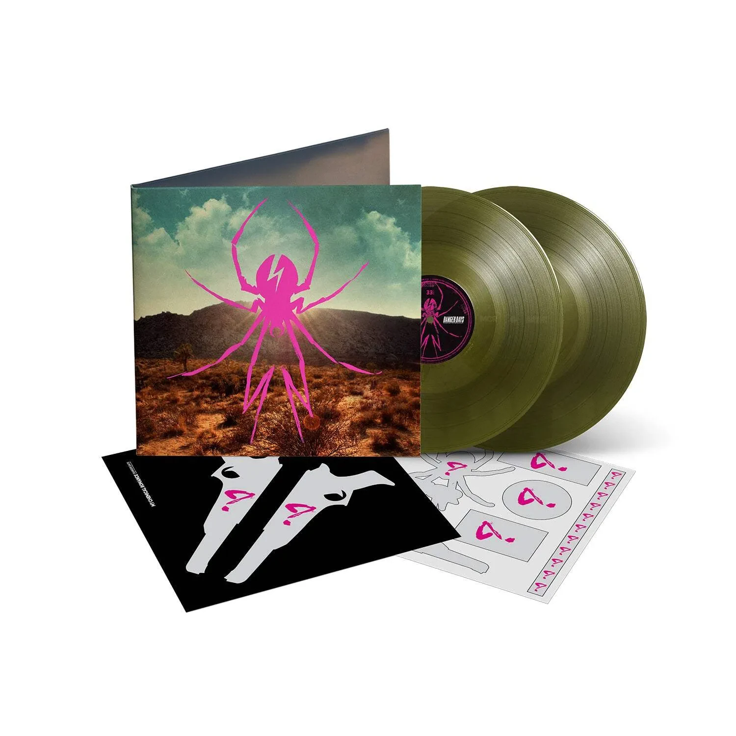 Виниловая пластинка My Chemical Romance – Danger Days: The True Lives of the Fabulous Killjoys (Deluxe Edition, Green Sludge, релиз 2026)
