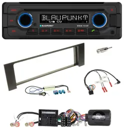 Автомагнитола для Audi A4 B6 2000–2004 Blaupunkt MP3 CD Bluetooth USB Quadlock D