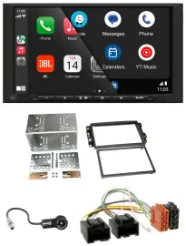 JBL MP3 DAB Bluetooth USB 2DIN Autoradio für Chevrolet Aveo Epica Captiva 06-11
