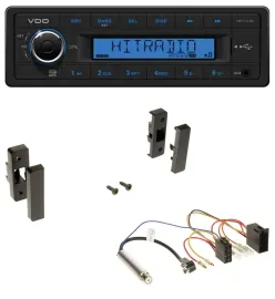 VDO AUX 1DIN MP3 USB Autoradio für Audi A3 (8L, 1996-2000)