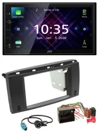 JVC DAB 2DIN MP3 Bluetooth USB Autoradio für Mercedes R-Klasse 2006-2012