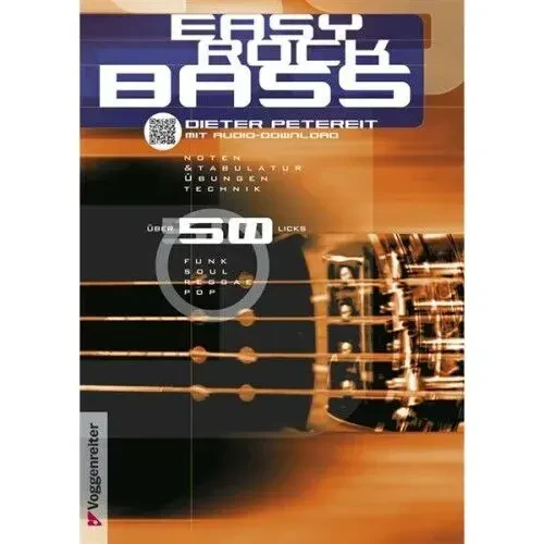 Учебное пособие Voggenreiter Easy Rock Bass