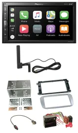 Pioneer USB 2DIN Bluetooth DAB MP3 Autoradio für Ford Galaxy C-Max Focus ab 2007