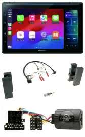 Pioneer Bluetooth DAB Lenkrad USB Autoradio für Seat Leon 2002-2006 Toledo 2002-
