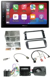 Pioneer DAB USB Lenkrad Bluetooth 2DIN Autoradio für Ford S-Max Mondeo Profi sch
