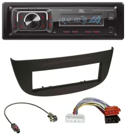 JBL SD AUX MP3 USB Bluetooth Autoradio für Renault Twingo ab 2015 schwarz