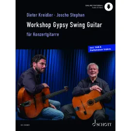 Учебное пособие Schott Music Workshop Gypsy Swing Guitar