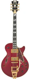 D'ANGELICO Deluxe Bob Weir 3 Satin Trans Wine (Showroom-Modell)