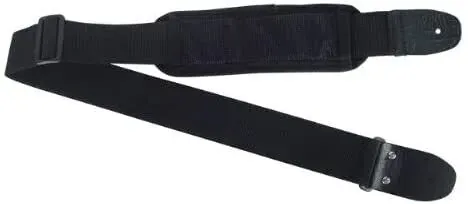 AXL Model PG-515 Black Padded 2 inch Wide Adjustable Length Guitar Strap