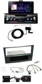 Автомагнитола Pioneer DAB Bluetooth USB для Opel Corsa D (2006–2008) Stealth, чёрный